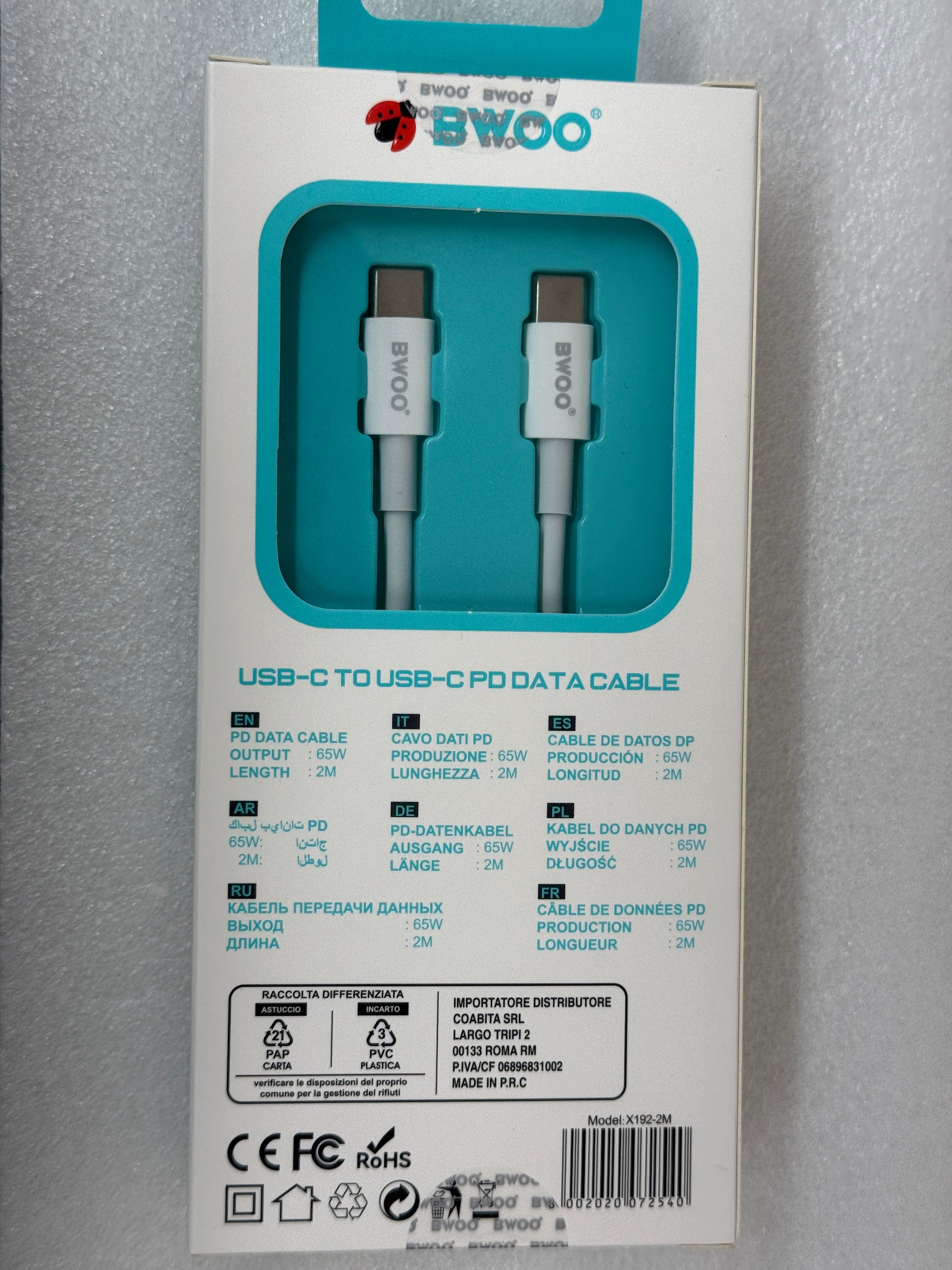Cavo dati FAST CHARGING