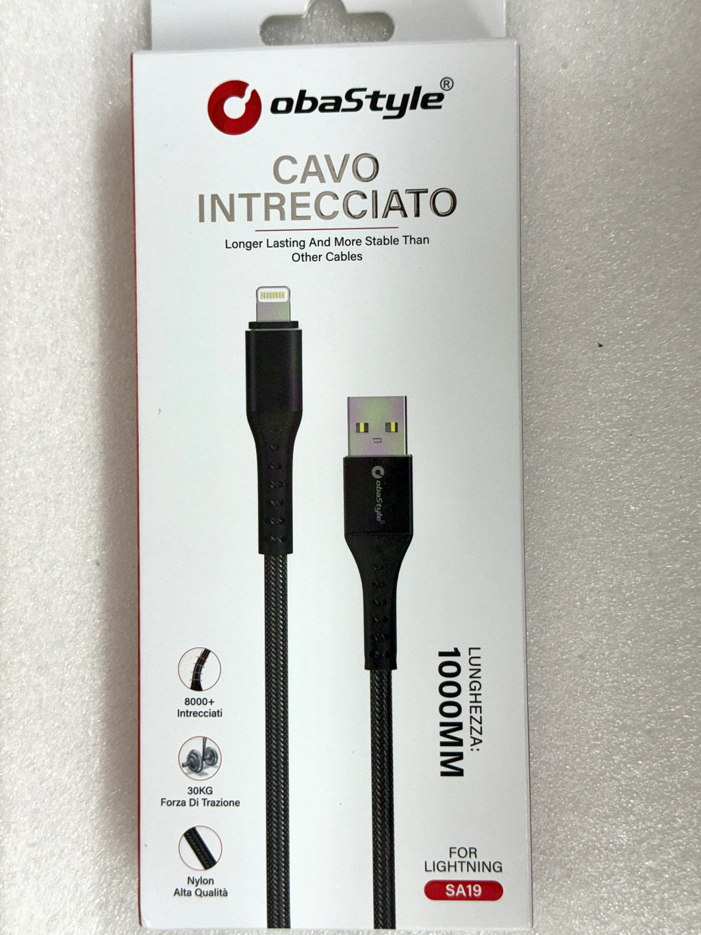 CAVO INTRECCIATO da 1 metro