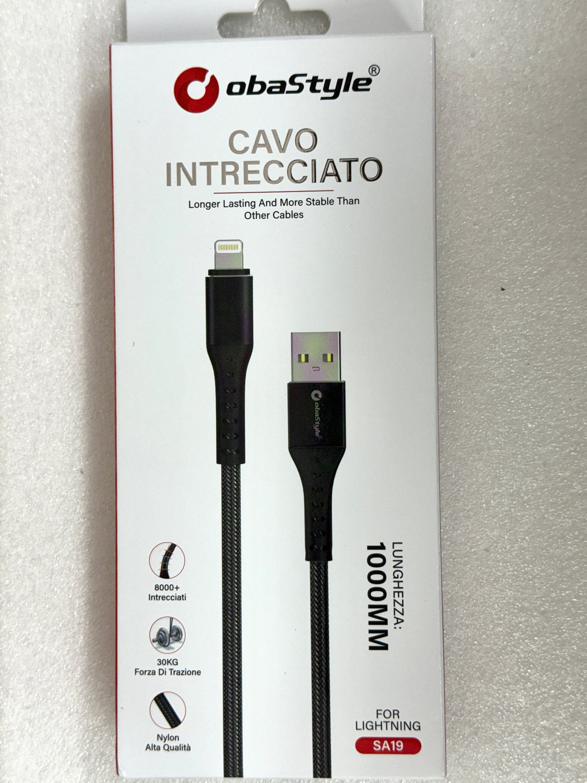 CAVO INTRECCIATO da 1 metro