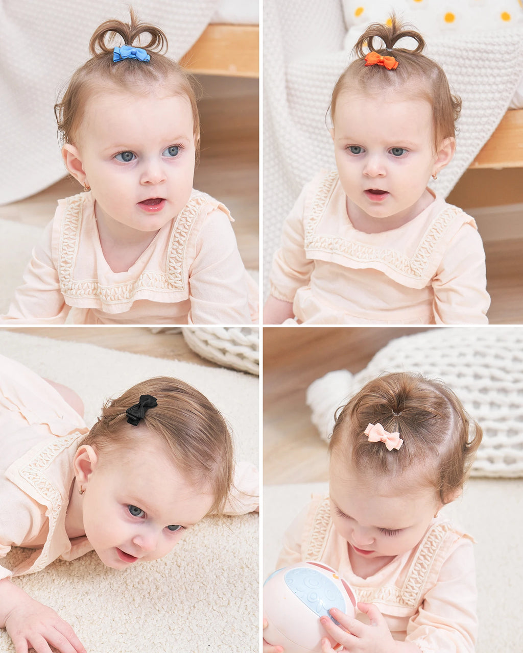 Mollette a farfalla piccole per capelli