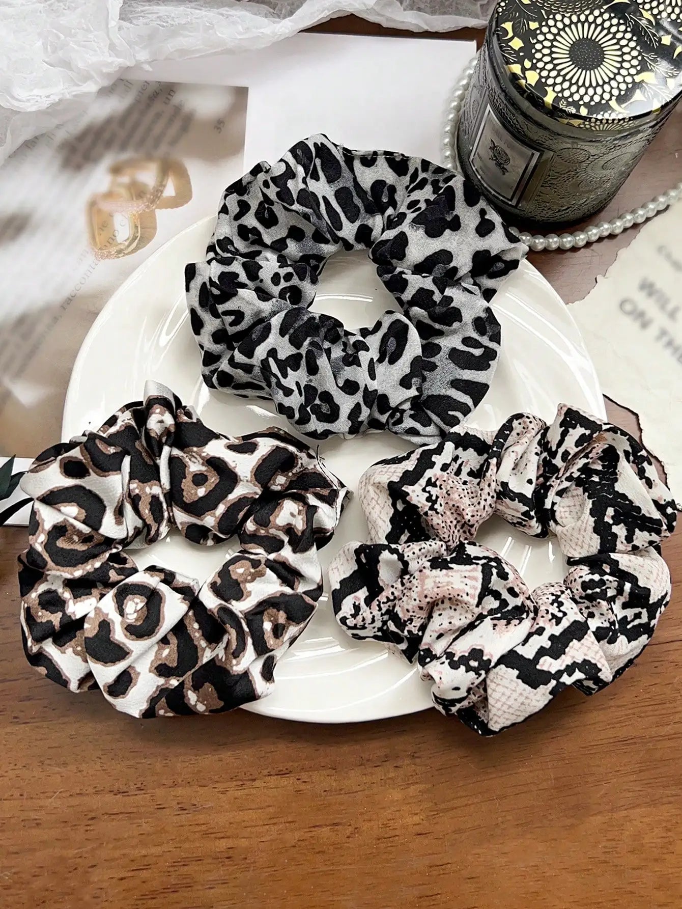 Elastici animalier per capelli