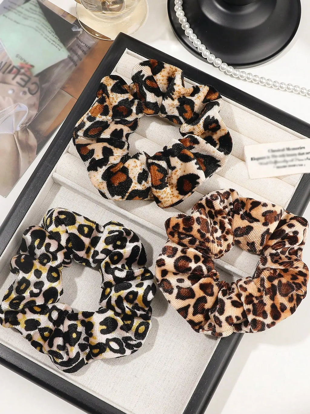 Elastici animalier per capelli