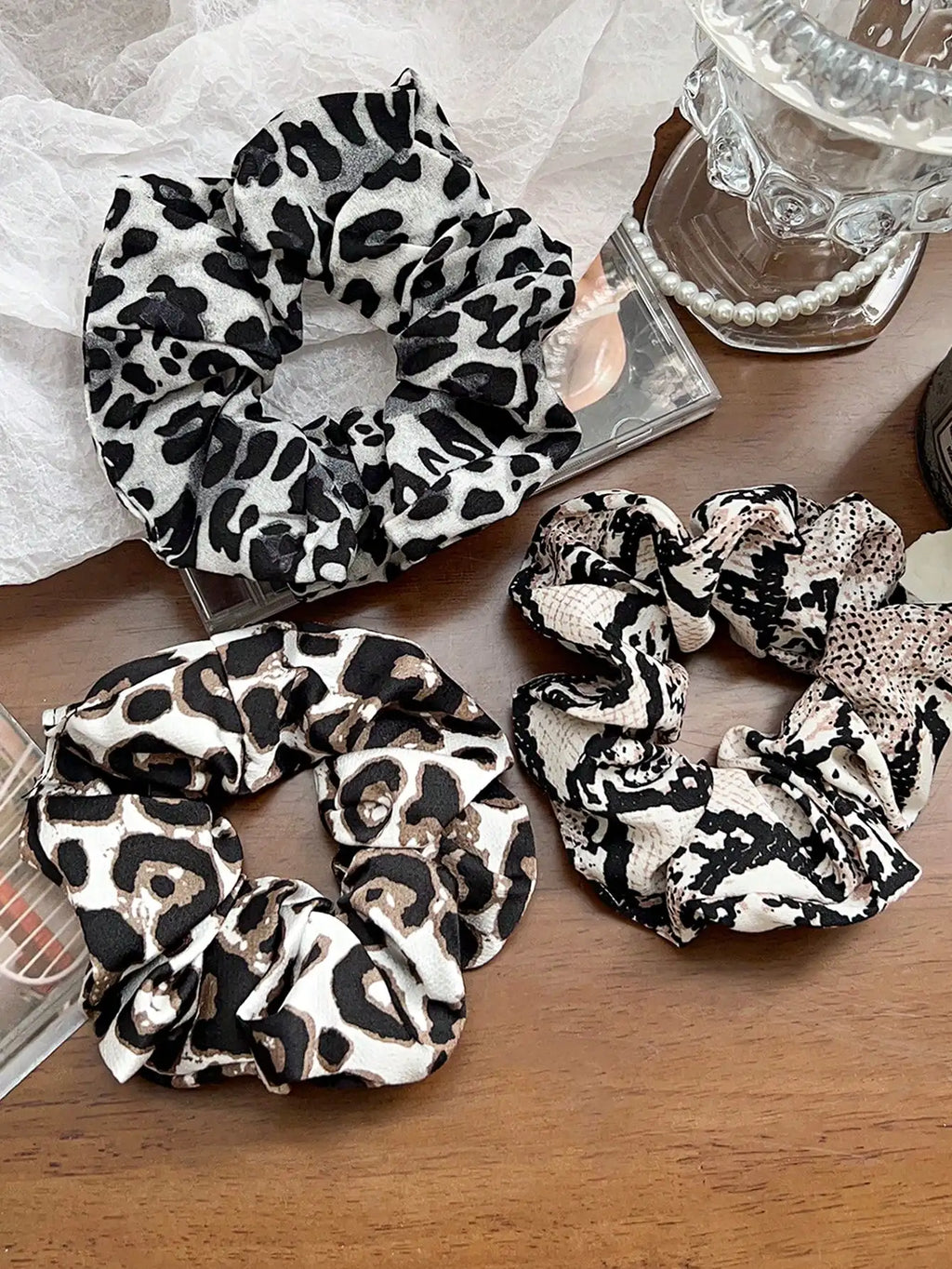 Elastici animalier per capelli